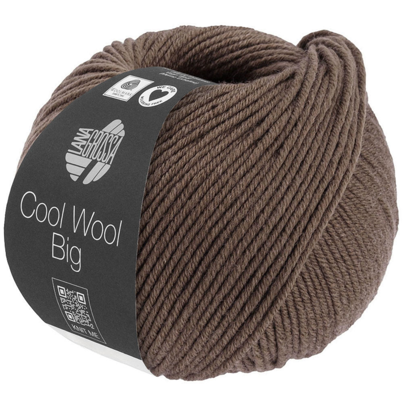 Cool Wool Big 1635 Kaffebrun melert