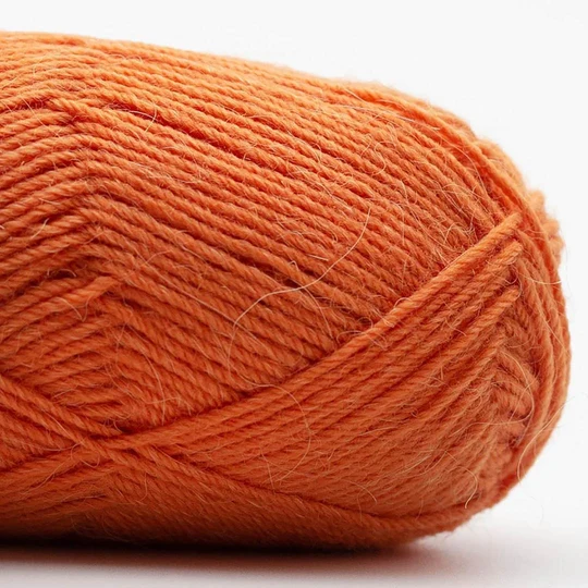 Kremke Soul Wool Edelweiss Alpaka 019 Mørk oransje