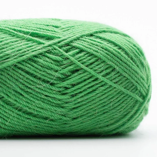 Kremke Soul Wool Edelweiss Alpaka 043 Flaskegrønn