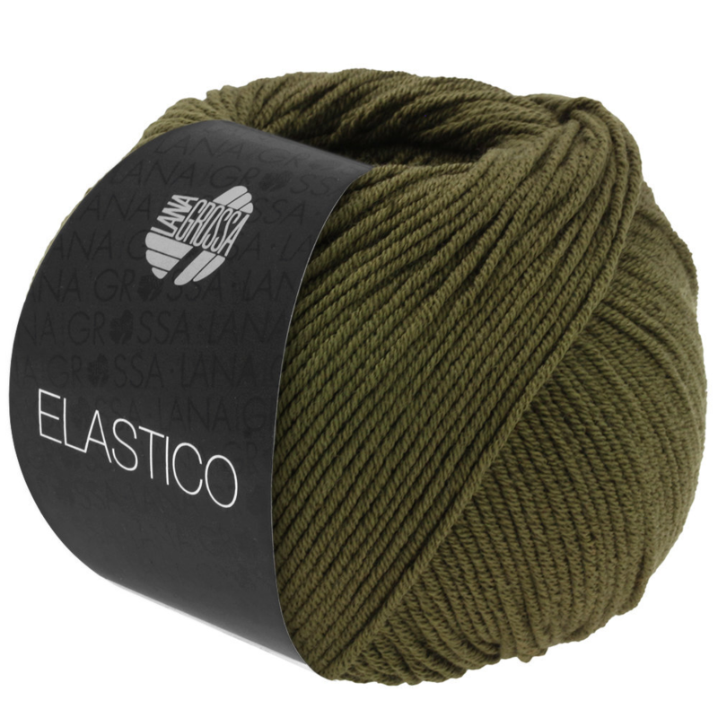 Lana Grossa Elastico 175 Grønnbrun