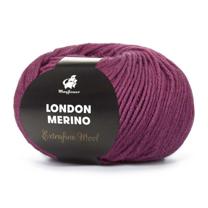 Mayflower London Merino 014 Viktoriaplomme