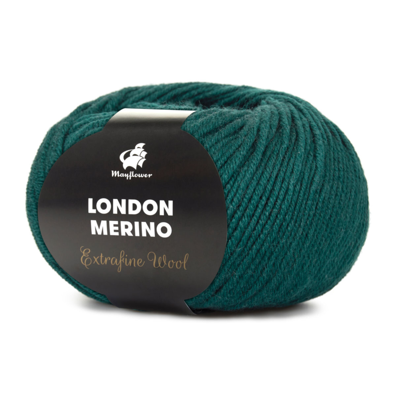 Mayflower London Merino 023 Mørk gran