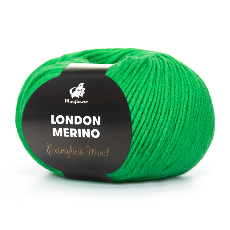 Mayflower London Merino 028 Gressgrønn