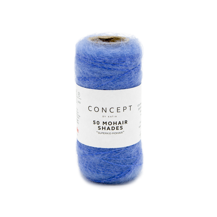 Katia 50 Mohair Shades 31 Blå (lysere enn bildet)