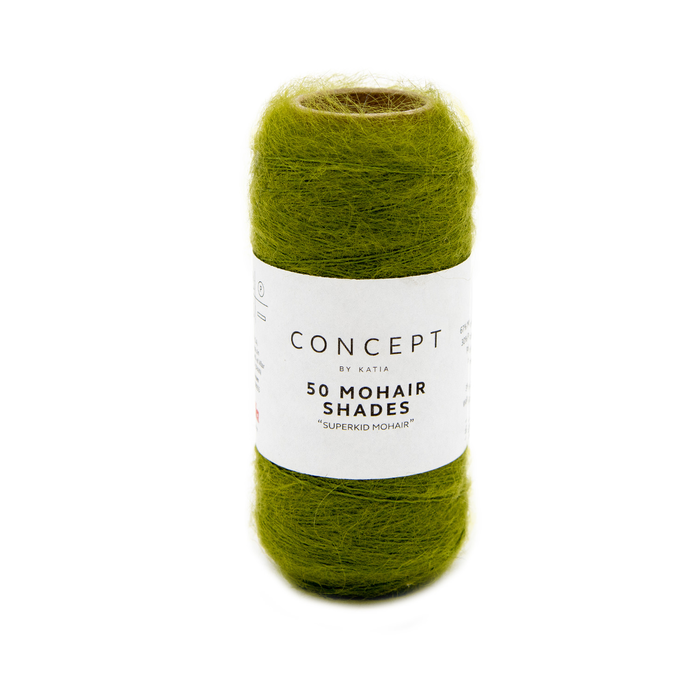 Katia 50 Mohair Shades 22 Pistasj