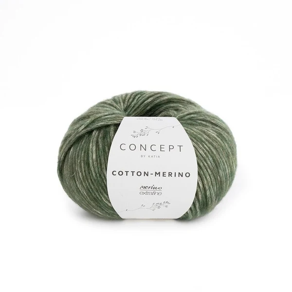 Katia Cotton-Merino 122 Blekgrønn
