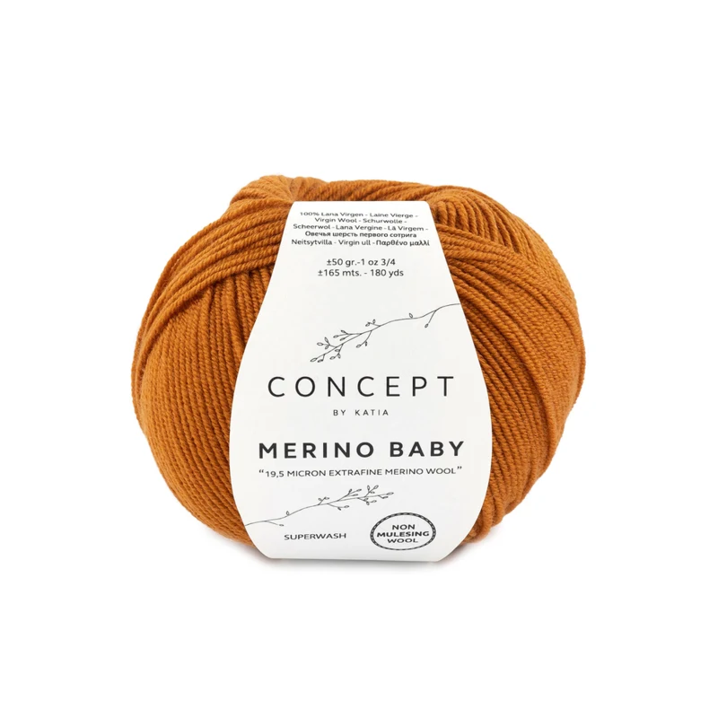 Katia Concept Merino Baby 083 Perlekobber