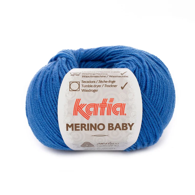 Katia Merino Baby 057 Blå