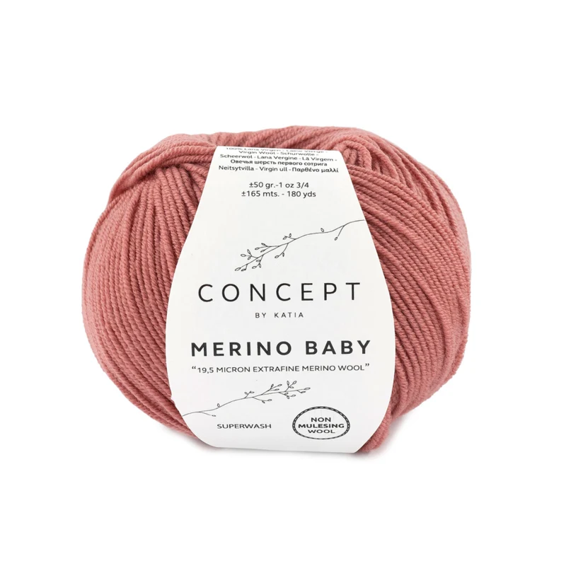 Katia Concept Merino Baby 087 Lakserosa