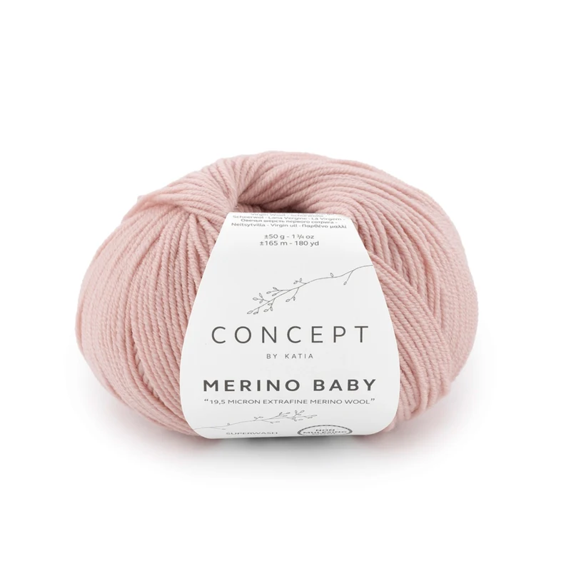 Katia Concept Merino Baby 163 Lyserosa