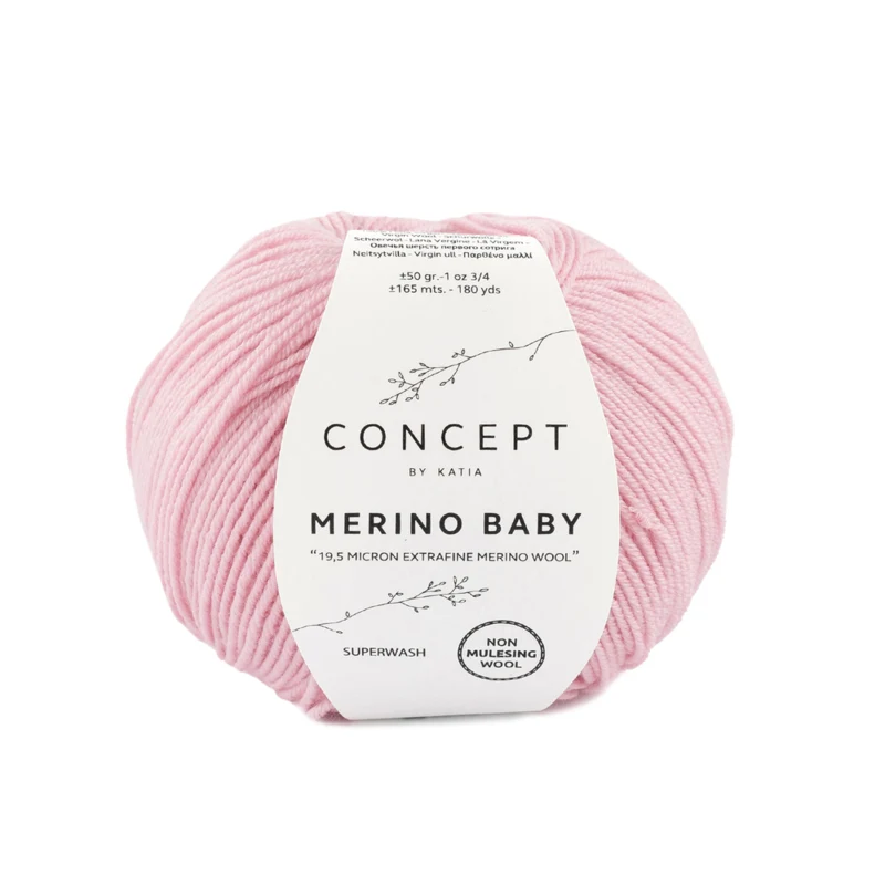 Katia Concept Merino Baby 092 Lys rosa