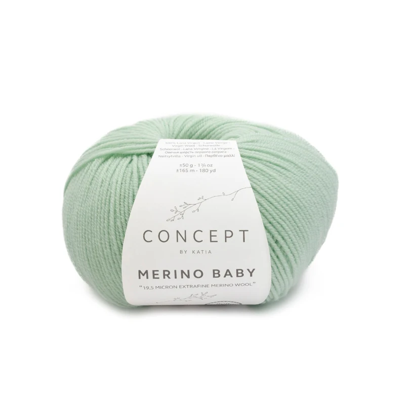 Katia Concept Merino Baby 156 Pastellgrønn