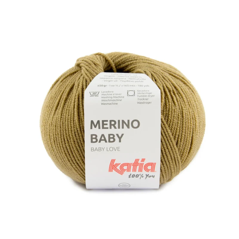 Katia Concept Merino Baby 150 Olivenbrun
