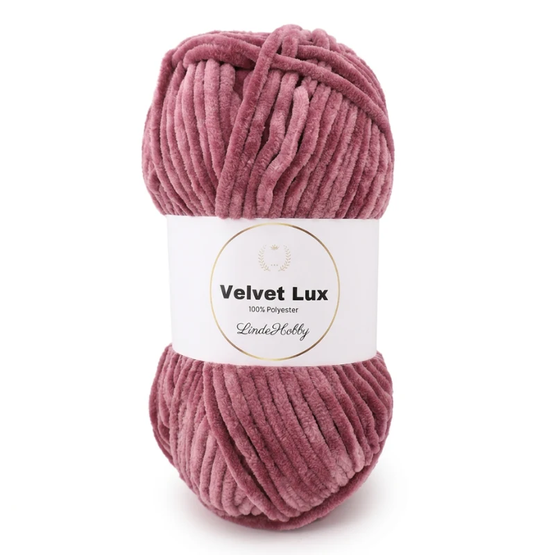 LindeHobby Velvet Lux 53 Støvet mauve