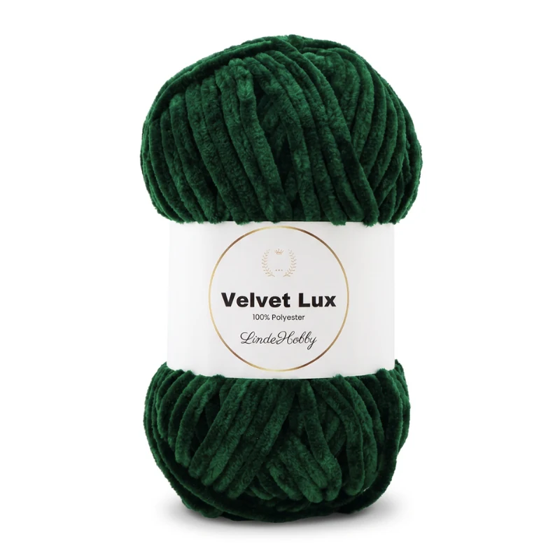 LindeHobby Velvet Lux 45 Skoggrønn