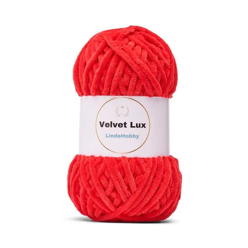 LindeHobby Velvet Lux 40 Rød