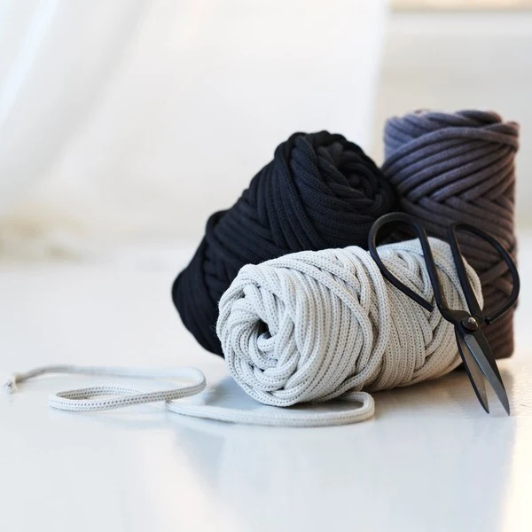 LindeHobby Macrame Lux, Flettet Knytegarn, 6 mm