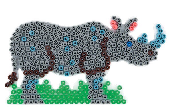 Hama Midi Perleplate - Neshorn 295