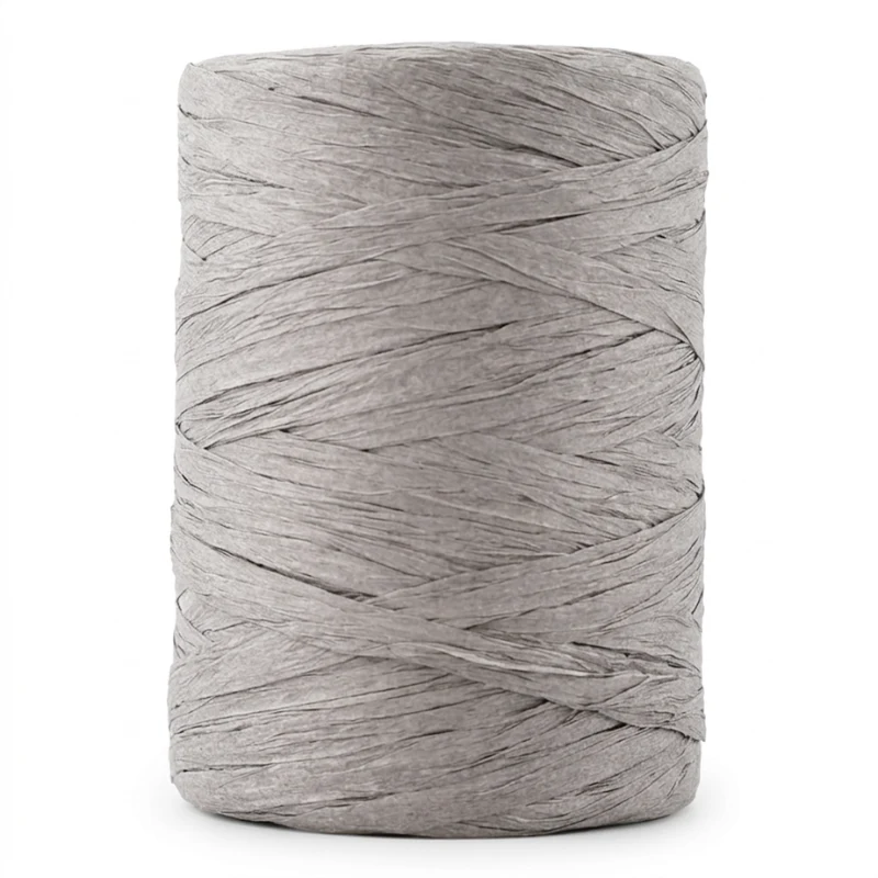 LindeHobby Raffia Lux 04 Steingrå
