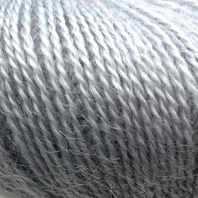 Onion Mohair+Wool 317 Lysegrå