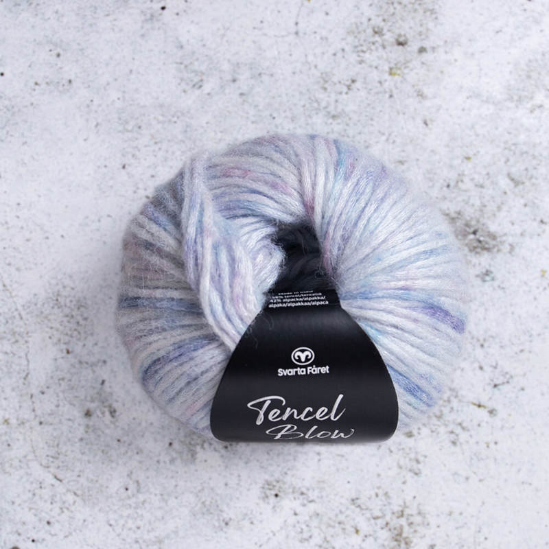 Svarta Fåret Tencel Blow 93 Rosa fluffy enhjørning