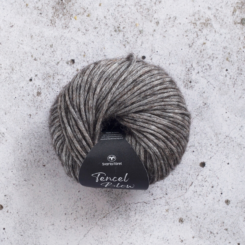 Svarta Fåret Tencel Blow 25 Espresso svart