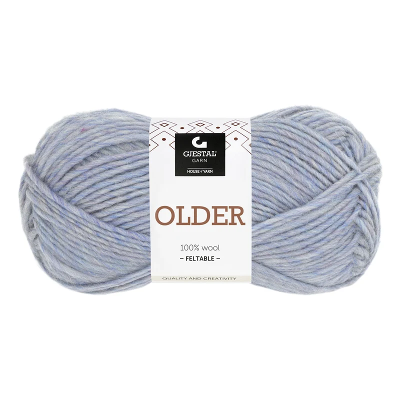 Gjestal Older 431 Blålilla melert