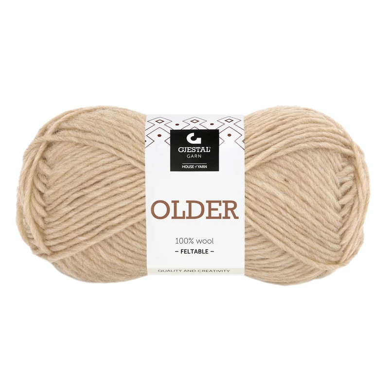 Gjestal Older 433 Lys beige melert