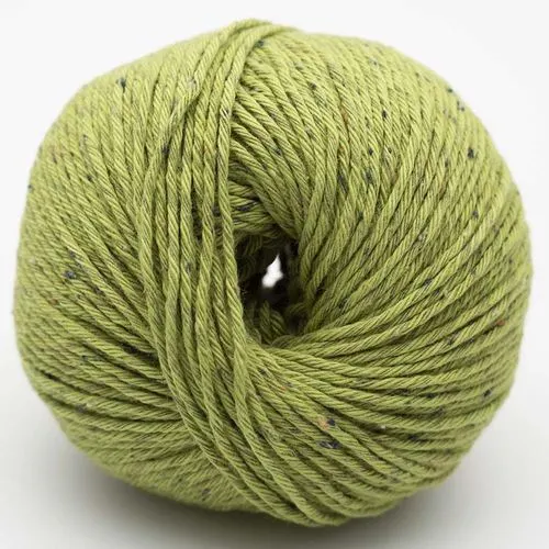 Erika Knight Gossypium Cotton Tweed 26 Poppelgrønn