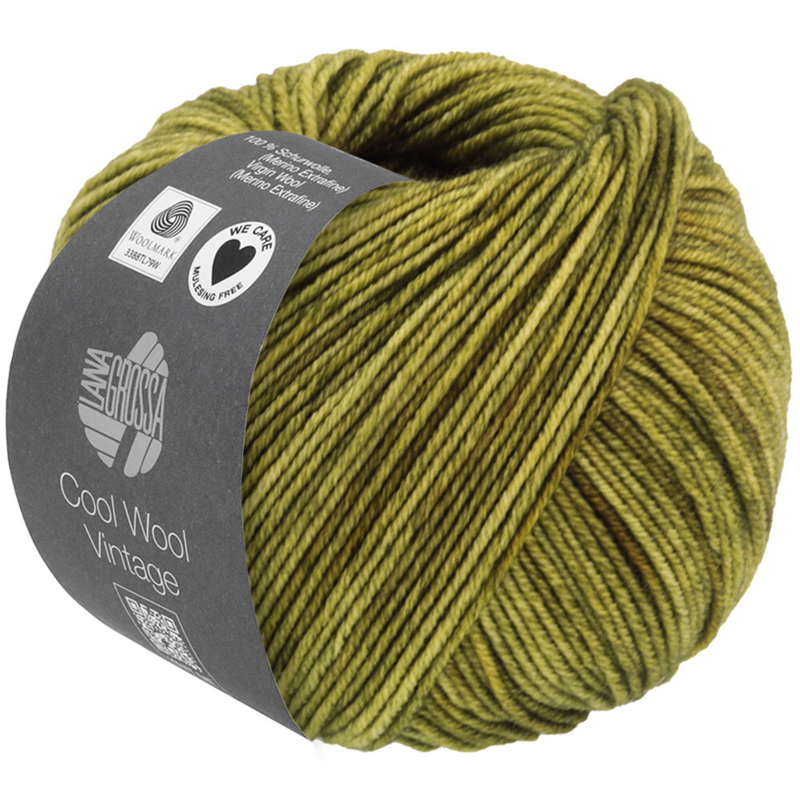 Lana Grossa Cool Wool Vintage 61 Oliven