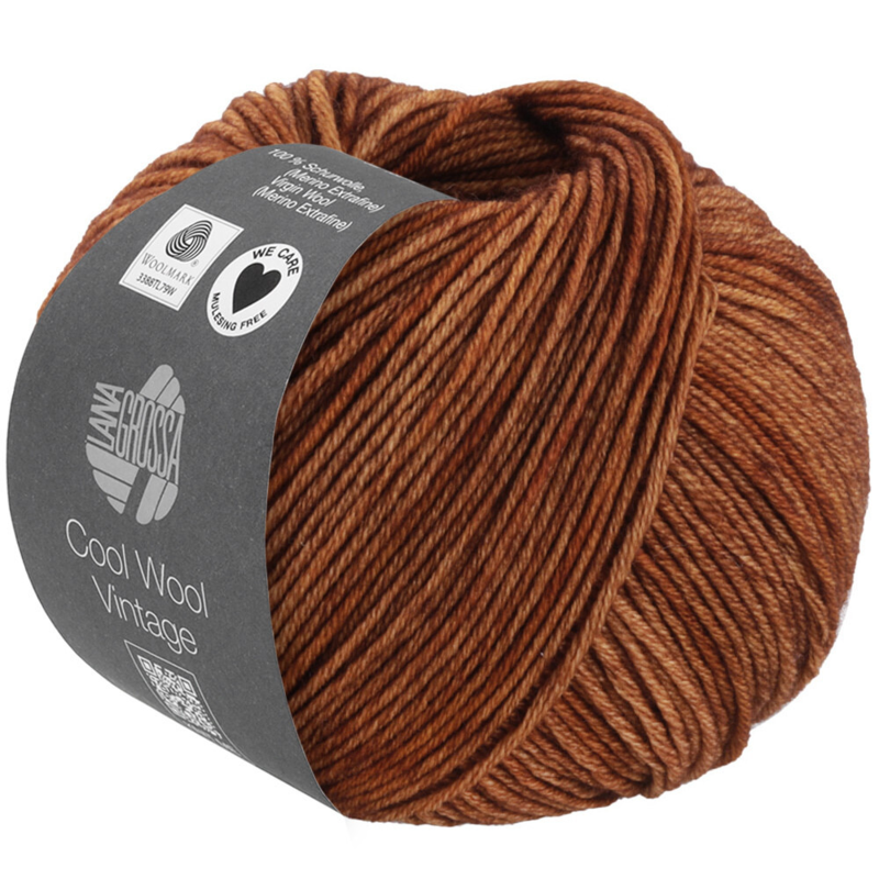 Lana Grossa Cool Wool Vintage 83 Hjortebrun