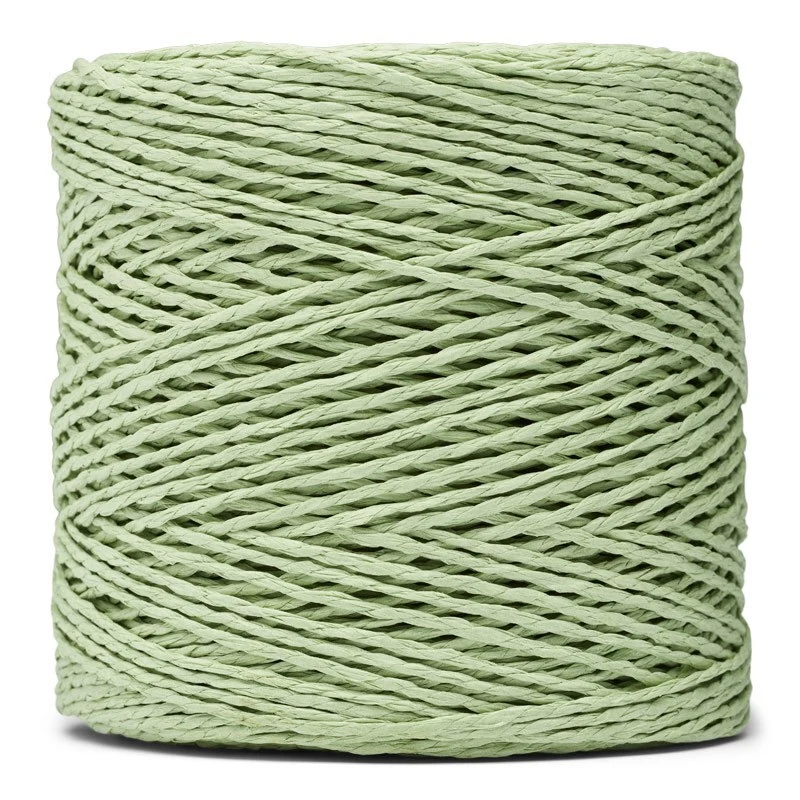 LindeHobby Twisted Paper Yarn 16 Vintage Grønn