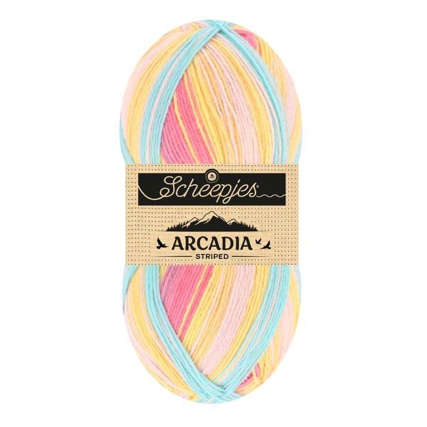 Scheepjes Arcadia 916 Wildflower (Striped)