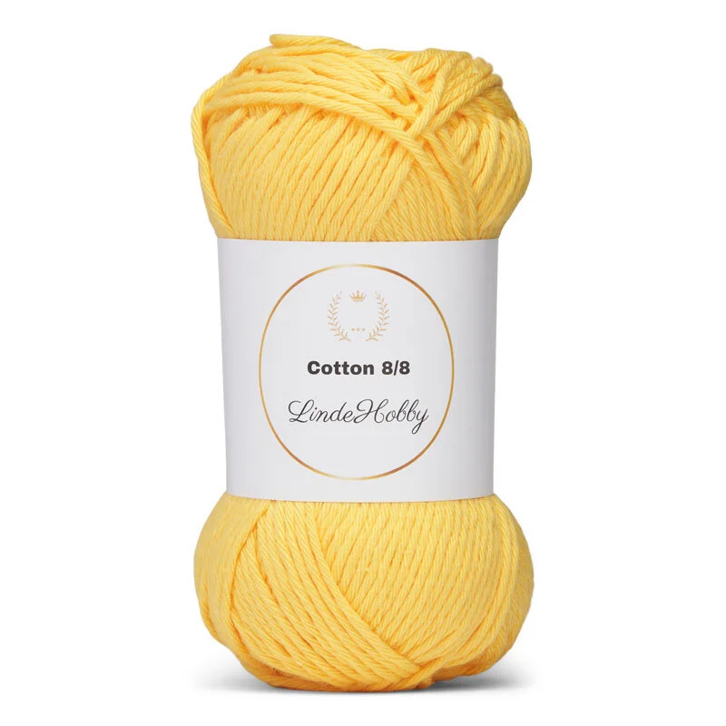 LindeHobby Cotton 8/8 039 Limone