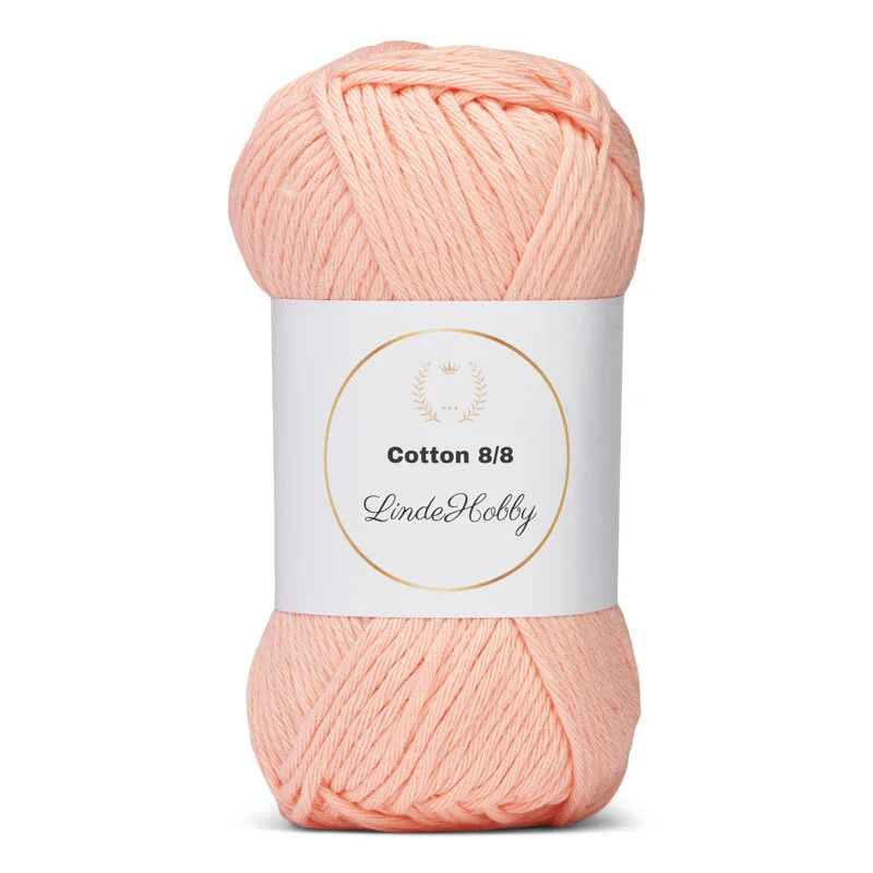 LindeHobby Cotton 8/8 091 Salmone