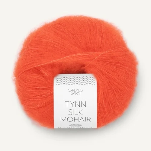 Sandnes Tynn Silk Mohair 3818 Oransje