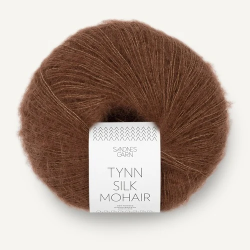Sandnes Tynn Silk Mohair 3073 Sjokolade