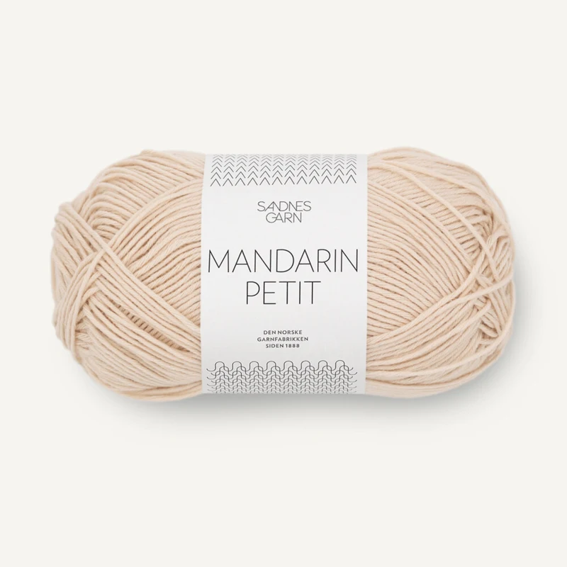 Sandnes Mandarin Petit 3011 Mandelhvit