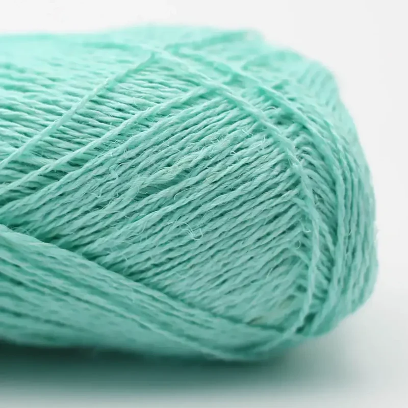 BC Garn Lino 70 Lys turkisgrønn