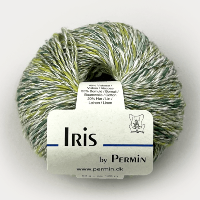 Permin Iris 13 Grønne Toner