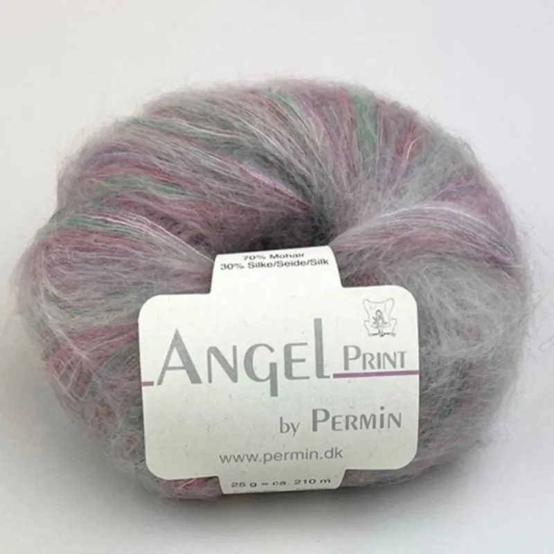 Permin Angel Print 71 Stokkroser