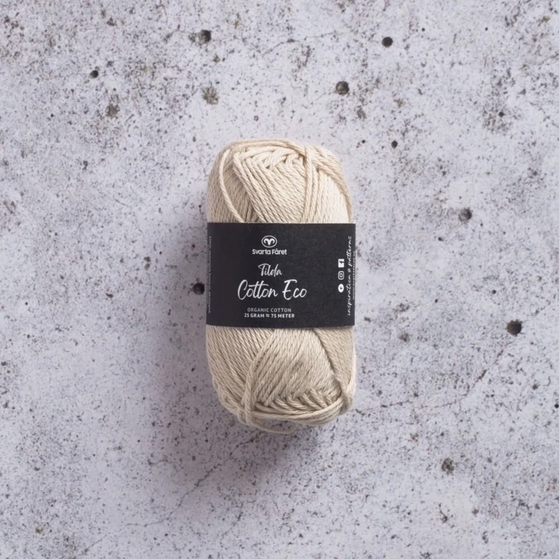 Svarta Fåret Tilda Cotton Eco 222 Perlebeige