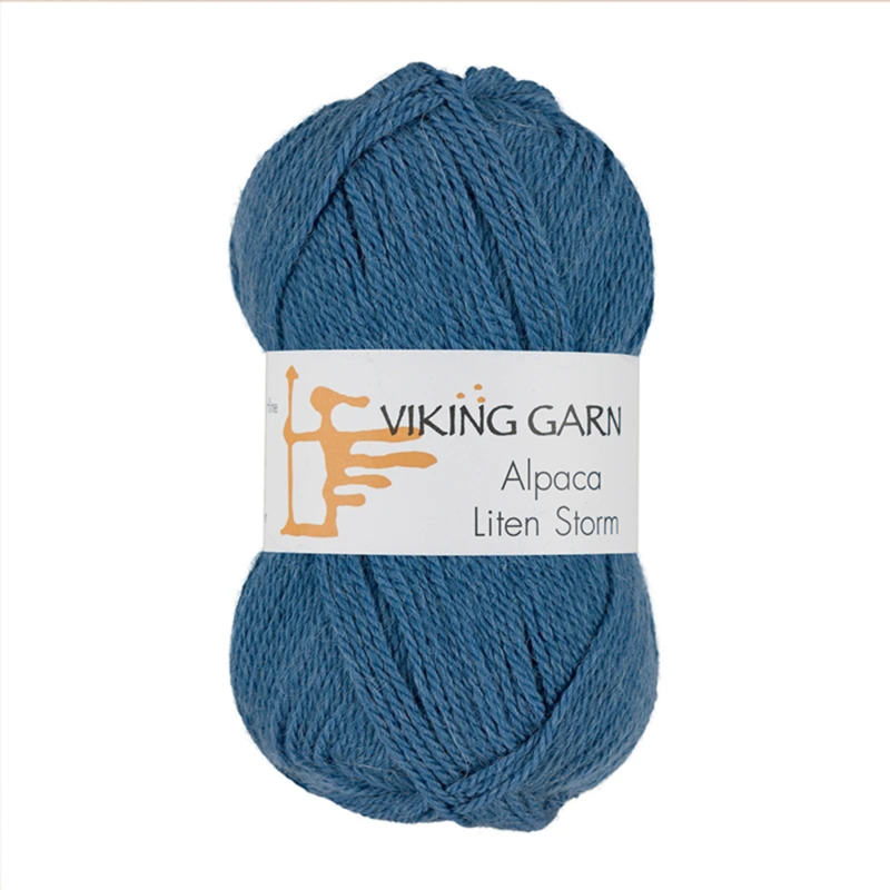 Viking Alpaca Liten Storm 724 Mellomblå