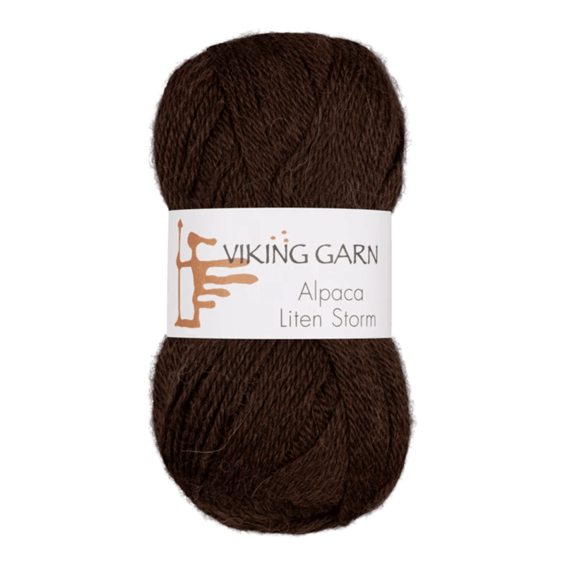 Viking Alpaca Liten Storm 718 Mørkebrun