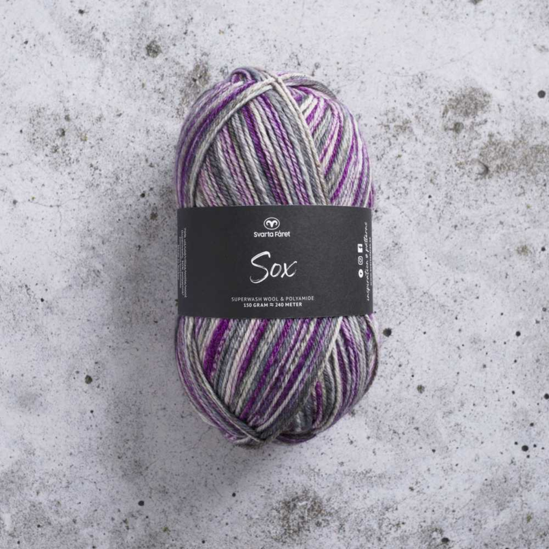 Svarta Fåret Sox 150 g 807 Iristempe