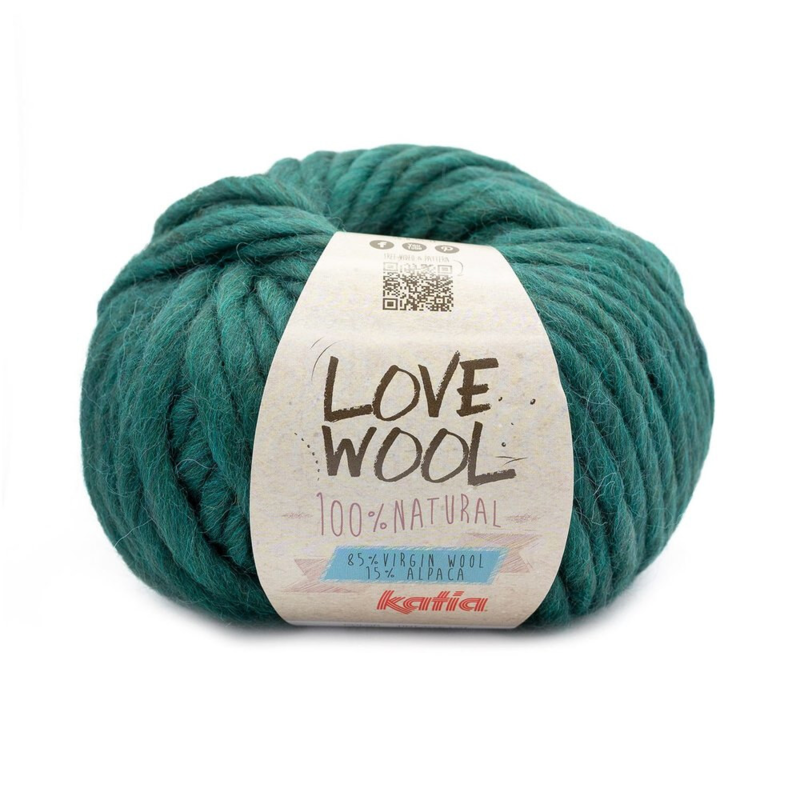 Katia Love Wool 133 Smaragdgrønn