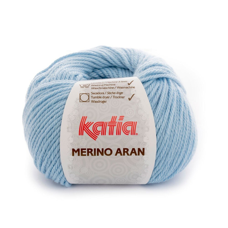 Katia Merino Aran 068 Himmelblå