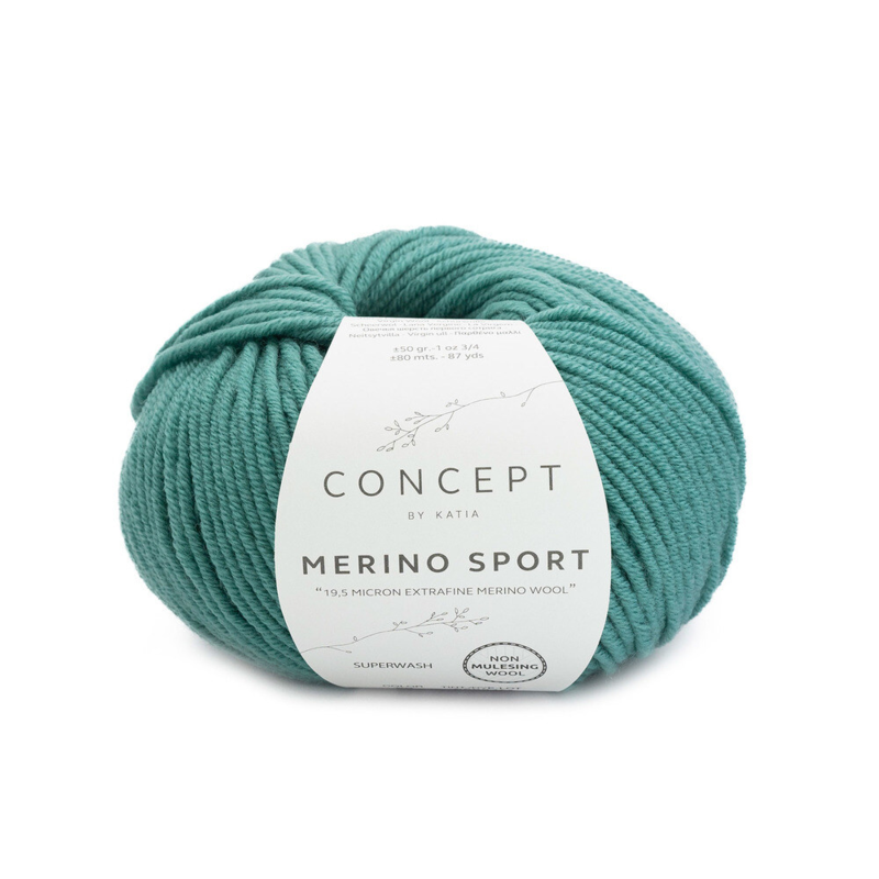 Katia Concept Merino Sport 069 Malakitt