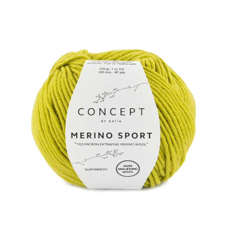 Katia Concept Merino Sport 057 Pistasje