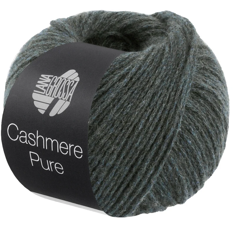 Lana Grossa Cashmere Pure 33 Mørk gråblå